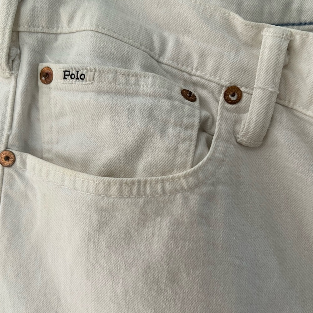 Polo Ralph Lauren men white jeans 38/34